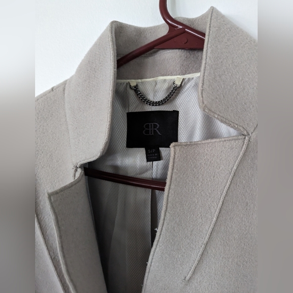 Banana Republic Double Faced Wool Tie Coat - Picture 3 of 6